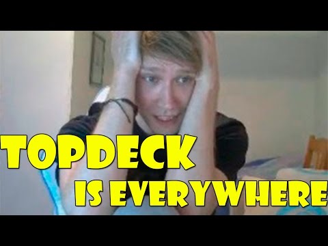 Savjz TopDeck Battle (Funny and Lucky Moments - Hearthstone)