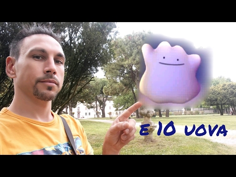 HO CATTURATO UN DITTO E SCHIUDO 10 UOVA NEL PARCO: POKEMON GO ITA