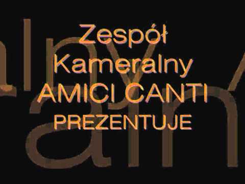 Amici Canti - Zwiastun płyty Kolędo  nasza leć... - Boże Narodzenie 2013