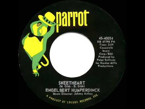 1970 HITS ARCHIVE: Sweetheart - Engelbert Humperdinck (mono 45)