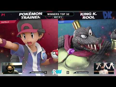 Pre Patch 1.0.0 - Saleem Shady (Pokemon Trainer) vs KnucklesUp (King K Rool) - Winners Round 2