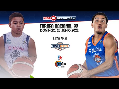 LIVE 🔴 | FBPUR FINAL / Caguas Libac vs Cowboys Bayamon - MINI 12U | 26-Junio-2022