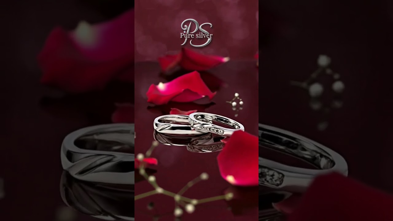 Matching 925 Sterling Silver Rings for Every Couple #promiserings #relationshipgoals #jewelry