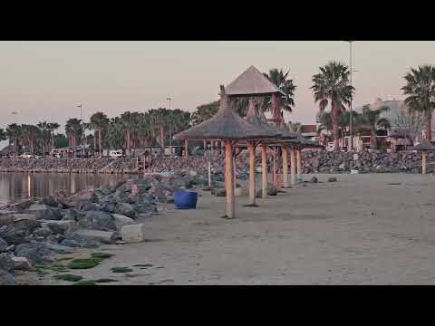 Sunset in Miramar cordoba argentina on September 16,2026 