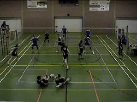 Volleybal collision (Revoc/VCB - Sportivo)