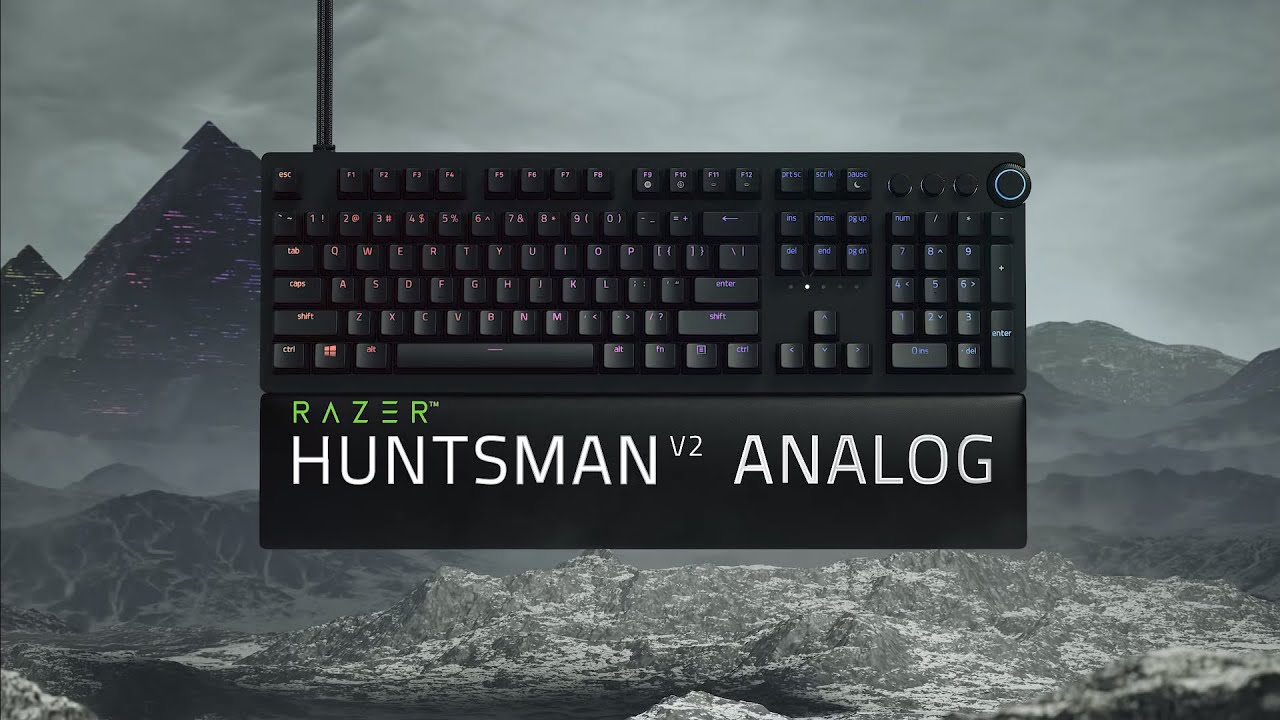 Razer Gaming-Tastatur Razer Huntsman V2 Analog Switch