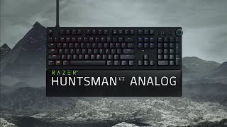 Video 0 of Product Razer Huntsman V2 Analog Optical Gaming Keyboard