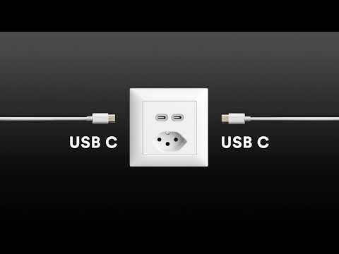 Sonepar Suisse - UP-Steckdose USB 2×Typ C + Typ 13 Feller EDIZIOdue FMI  230V 3000mA weiss