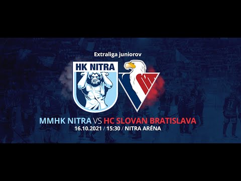 Extraliga juniorov: MMHK Nitra - HC SLOVAN Bratislava (11. kolo)