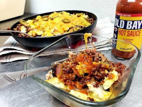 Smoked Corned Beef Hash Casserole