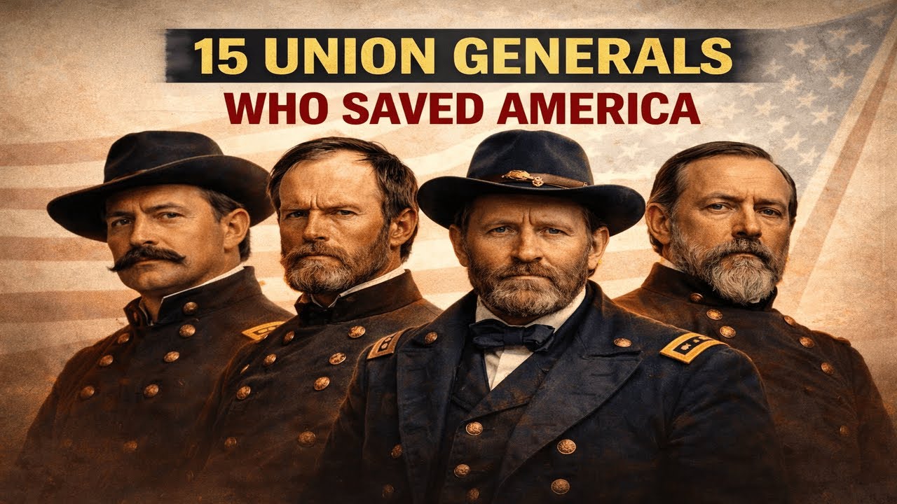 15 Union Generals Who Saved America | How the Civil War Was Won