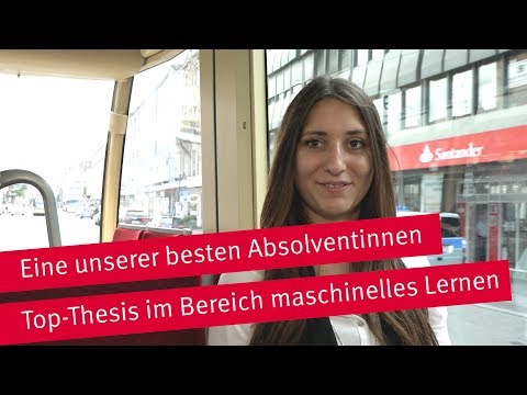 Eine unserer besten Absolventinnen: Yael Widmann