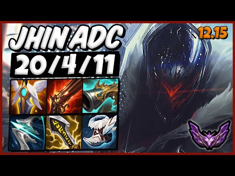 Jhin vs Ezreal ADC / EUW Master / Patch 12.15 / Season 12 [ 20 / 4 / 11 ] ⭐