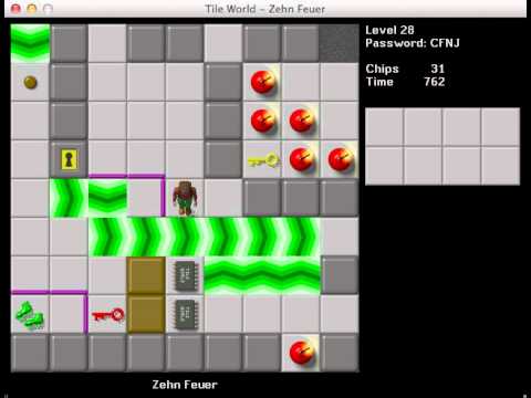 Let's Play Chip's Challenge: JoshL5 - Part 8 - Stick It