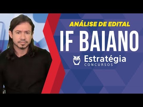 IF Baiano Competition: Analysis of the 2019 Notice