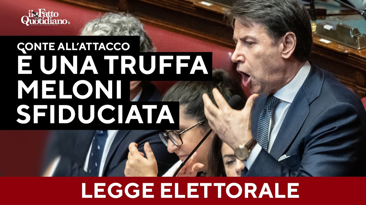 Legge elettorale, alla Camera il voto finale. Conte: “È legge truffa, ma italiani non sono sciocchi”