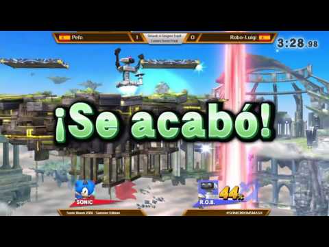 SB2016 - Pefo (Sonic) Vs Robo~Luigi (ROB) - S4WiiU Singles Losers Semi Final