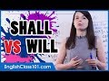 The Difference Between 'Shall' and 'Will' in the Future Tense
