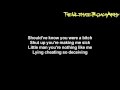 Papa Roach - Burn {Lyrics on screen} HD