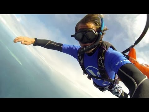 Scuba Skydiving on the Great Barrier Reef in Tropical North Queensland