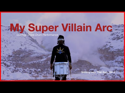 My Super Villain Arc | sdjmalik Snare Drum Performance