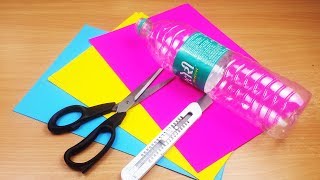 Plastic Bottle Hacks - Amazing Reuse of Plastic Bottle - DIY Vase from Plastic Bottle