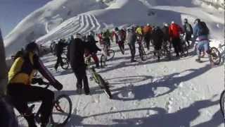 preview picture of video 'Saas Fee Glacier Bike Downhill 2012 - Adam (120)'