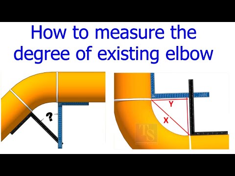 FIT UP AND INSPECTION OF ELBOWS OF ANY DEGREE WITH TWO RIGHT ANGLES