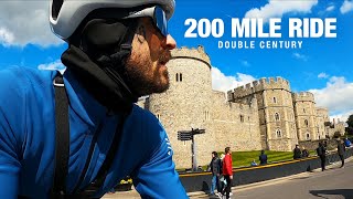 200 MILE BIKE RIDE AROUND LONDON! (DOUBLE CENTURY)
