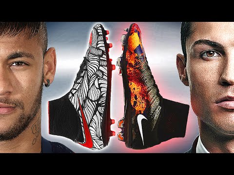 Neymar Jr. vs CR7 Ronaldo Battle: Nike Hypervenom II vs Mercurial Superfly 4 - Test