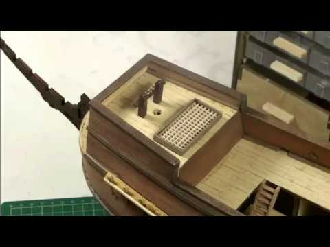 Colocación de un cabillero en la cubierta