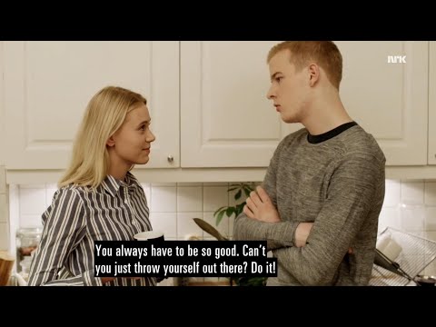 skam S3E7 eskild wants noora to go on tinder