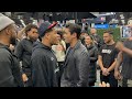 Ryan Garcia SHOVES Devin Haney Massive Chaos Ensues In Las Vegas Boxing Face Off