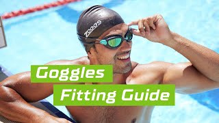 Zoggs Goggles Fitting Guide