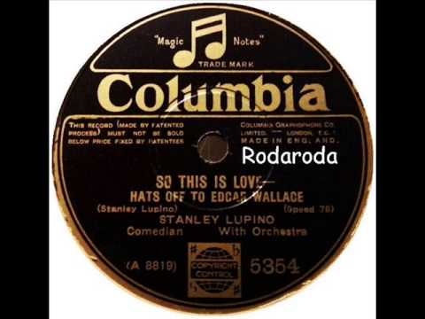 Hats off to Edgar Wallace   Stanley Lupino