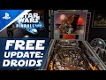Star Wars Pinball VR - Free Update: Droids Out Now | PS VR