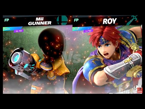 Super Smash Bros Ultimate Amiibo Fights – Request #21130 Sans vs Roy