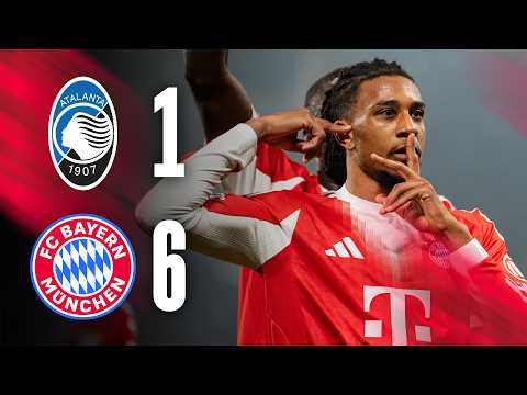 Huge win in the first leg | Atalanta Bergamo - FC Bayern | Champions League - Highlights