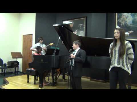 Don't Stop Believing  cover sung by Tatum Calvagna and Joseph Cenzoprano