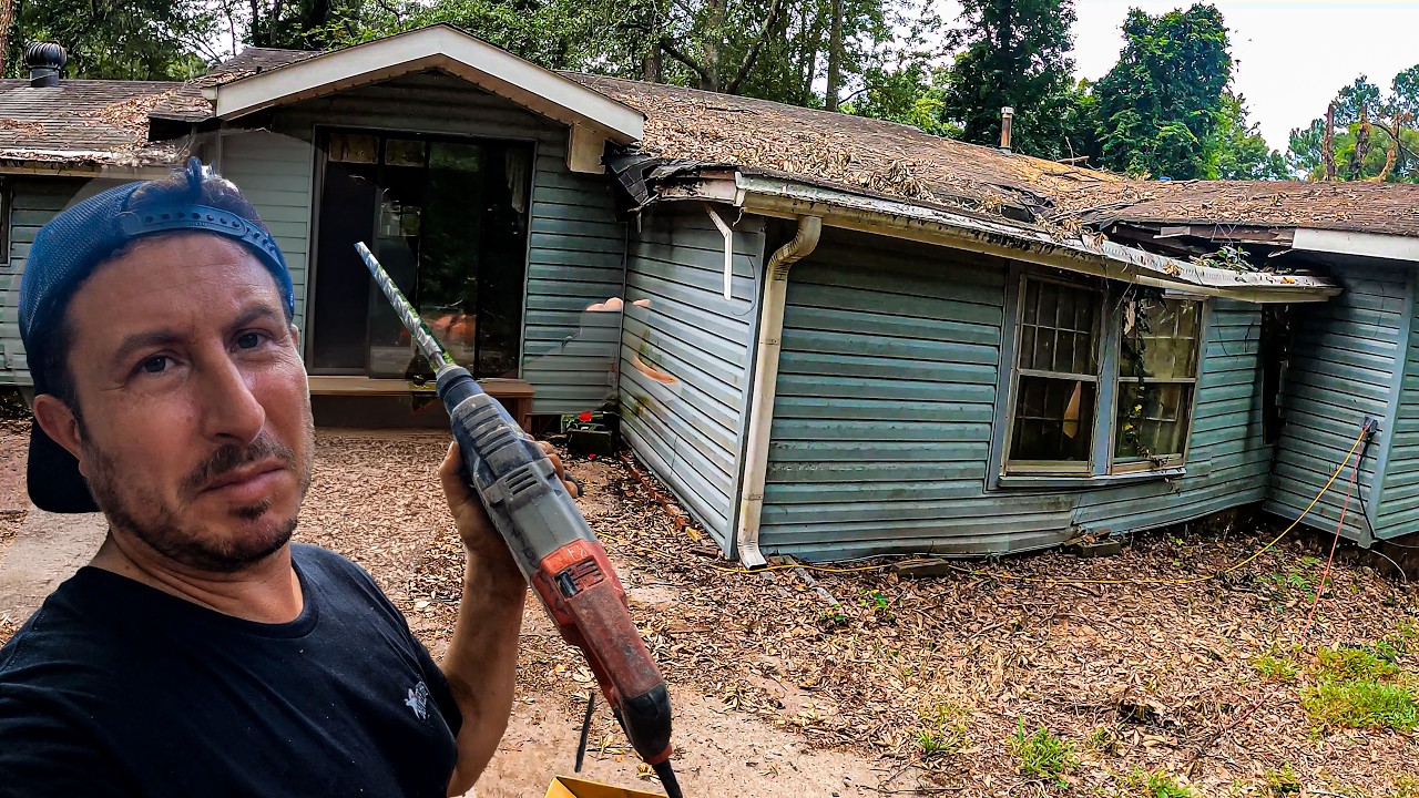 I Bought an Abandoned House - the trouble with buried rusty water lines