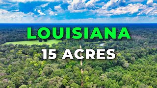 15 Acres of Land for Sale in Louisiana with Power & Water • LANDIO