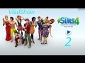 The Sims 4 Редактор Создания Персонажа DEMO [2] (Женщина) Прически ...
