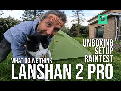Lanshan 2 Pro - ULTRALIGHT TENT -  Unboxing & Setup