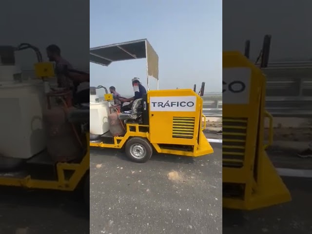 Road Marking Machines - Semi Automatic Road Marking Machine ...