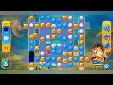 Fishdom 2022, no Boosters,   2050   level  -  прохождение без бустеров,   2050  уровень.