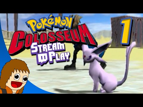 Pokemon Colosseum: Help, I Started a Let's Play! - Part 1 (Stream Play)
