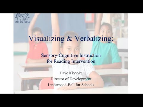 Visualizing and Verbalizing - Sensory-Cognitive Instruction for Reading Intervention
