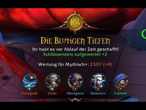 WOW SL 9.15 Sanguine 18++12,5k overall as kyrian arcane mage