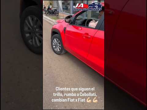 Clientes que siguen el trillo, rumbo a Cebollati, cambian Fiat x Fiat 💪🏻💪🏻 #fiat #julioautomoviles