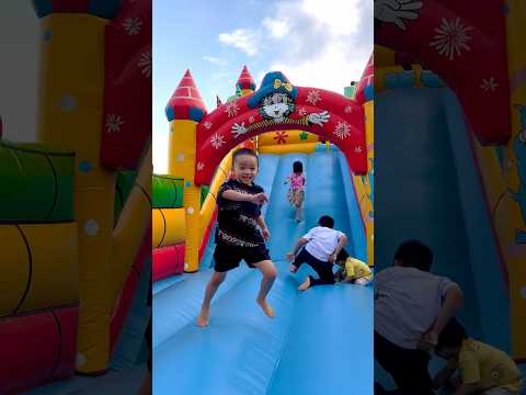 Nhà phao - Khu vui chơi tuổi thơ. #nhatrang #vietnam #lifestyle #funny #happy #play